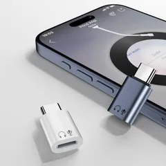 USB タイプC-Lightningメス Lightningイヤフォン マイク専用 音量コントロール 変換アダプタ Type Cを持つiPhone 15シリーズ/16シリーズ/Pro11/12.9/Air4/Air5/iPad 10対応 2色
