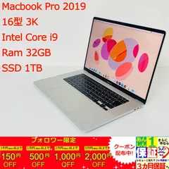 2025年最新】macbook pro 16インチ i9 2019 32gbの人気アイテム