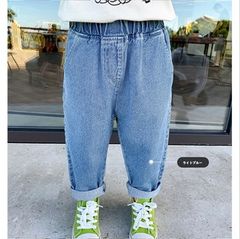 韓国子供服　デニムパンツ　90サイズ