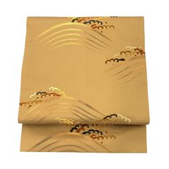 名古屋帯/波文様/未使用品/仕立上がり/10757