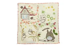 マル 【送料無料】【スタジオジブリ】【となりのトトロ】ミニタオル【花ごよみ】【メイ】【宮崎駿】【ジブリ】【トトロ】【アニメ】【映画】【タオル】【グッズ】【贈り物】