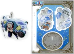 【中古】アクリルスタンド・アクリルパネル スモーカー バースデーゆらゆらアクリルスタンド(2023) 「ワンピース」 麦わらストア限定