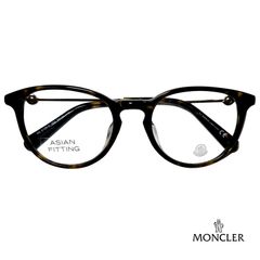 モンクレール メガネ ボスリントン ブラウン グラデーション ウェリントン 茶色 MONCLER - モンクレール メガネ ボスリントン ブラウン グラデーション