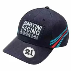 ポルシェ 純正 キャップ 帽子 PORSCHE ハット マルティーニ レーシング コレクション ダークブルー オリジナル メンズ レディース プレゼント アウトドアのサムネイル