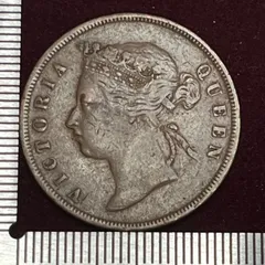古銭　ビクトリア女王　1セント銅貨 JCC | ジャパンコインキャビネット / 香港 1863年 1セント銅貨