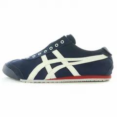 オニツカタイガー Onitsuka Tiger MEXICO 66 SLIP ON メキシコ66スリッポン スニーカー US9.5 27.5cm 紺 ネイビー TH3K0N /BB ■OF