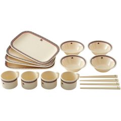 ロゴス ナバホ パーティー箸付き食器セット7人用+α - メルカリ