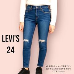 aB0033【送料無料】 リーバイス デニムパンツ ボトムス ジーンズ レディース 24 ブルー Levi's