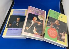 さだまさし　VHS/ビデオテープ　3本セット　まさしんぐWORLDコンサート【プロフィール/響きの森/MASASHI SADA“ LIVE at NHK HALL】