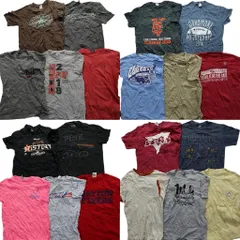 古着卸 まとめ売り 半袖Tシャツ 20枚セット (メンズ S ) ラルフローレン ミッキー バンT ピンクフロイド プロチーム 中古 古着 MY4734