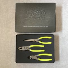 Snap-on スナップオン プライヤー3PCセット100周年モデル（蛍光イエロー）　PL307ACFCEHV