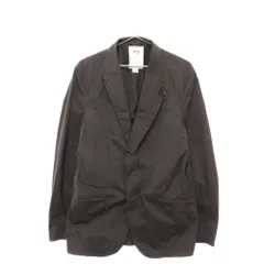 Y-3 (ワイスリー) CLASSIC CROSS DYED BLAZER FN3412 ジップ付 テーラードジャケット ブラックのサムネイル