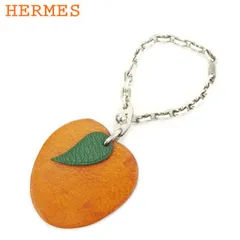 美品　エルメス HERMES フルーツモチーフキーリング　キーチャーム　箱付 楽天市場】HERMES エルメス フルーツモチーフ オレンジモチーフ