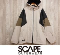 【新品:SALE】25 SCAPE TRACK JACKET - Sサイズ - LIGHT SAND 正規品 スノーボード ウェア ジャケット