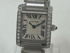 カルティエ Cartier タンクフランセーズSM W4TA 0008 レディース 【中古】 【腕時計】 【送料無料】