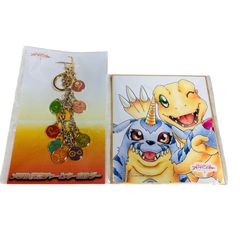 [미개봉품] 디지몬 LAST EVOLUTION 인연 메탈 문장 매력 키홀더＋색지