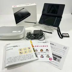 ニンテンドーDS Lite ジェットブラック ・充電器 ・ソフト：みんなのDSゼミナール カンタン音楽力 純正DS Lite ポーチ
