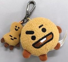 [중고]키링 SHOOKY (슈가) 가방 매력 (동료 포함) [BT21]