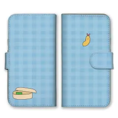 iPhone14ProMax ケース 手帳型 アイフォン14 プロマックス スマホケース 携帯ケース お弁当 おかず イラスト おにぎり 卵焼き ウインナー からあげ チェック柄 パステルカラー ゆるい カラー04