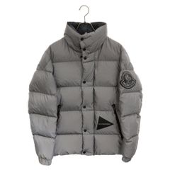 MONCLER (モンクレール) ×AND MONCLER アンドワンダー BUNKYO リフレクターダウンジャケット シルバー G20921A00014