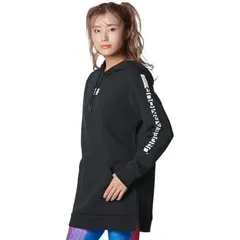 アンダーアーマー(UNDER ARMOUR) ライバルフリース プルオーバー レディース 1381241 ブラック Mサイズ
