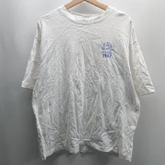 ◇ ⊂ MONO-MART モノマート ロゴプリント 半袖 Tシャツ サイズM ホワイト系 メンズ E  【1409100066876】