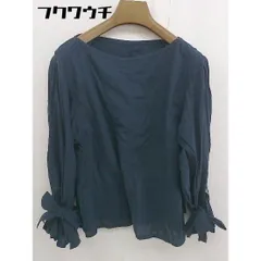 ◇ BEAUTY & YOUTH UNITED ARROWS プルオーバー 長袖 ブラウス カットソー ネイビー レディース  【1110040006326】