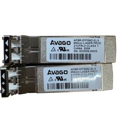 Avago 16Gb/s SFP+ 光学トランシーバー AFBR-57F5MZ-ELX  　※２個セット※