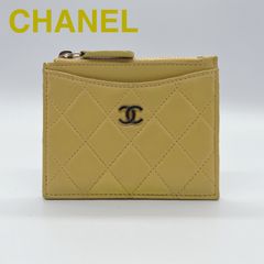 【CHANEL】シャネル　マトラッセ　ラムスキン　コインケース