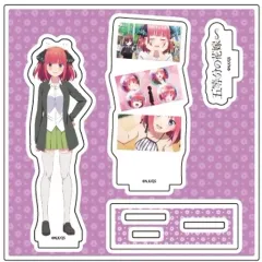 【中古】アクリルスタンド・アクリルパネル 02.中野二乃(公式イラスト) アクリルフィギュアプレート 「五等分の花嫁∽」