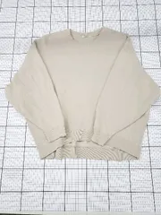 ◇ ⊆ FREAK'S STORE フリークスストア 裏起毛 長袖 トレーナー サイズF ベージュ系 レディース E  【1508260057790】