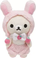 【中古】ぬいぐるみ コリラックマ(うさ耳帽子) ぬいぐるみ 「リラックマ」