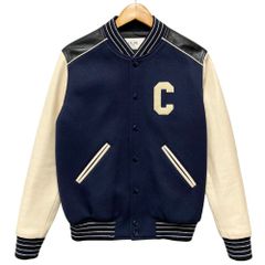 CELINE セリーヌ 品番 2V56D896C オーバーサイズ テディジャケット スタジャン 肩 袖 レザー スタジャン サイズ 44 正規品 / 36236