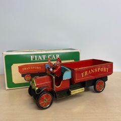 ブリキ　おもちゃ　年代物　FIAT CAR TRANSPORT