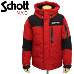 美品 ショット シュノーケル ダウンパーカー ダウンジャケット レッド 赤 2025年最新】schott ダウンパーカーの人気アイテム - メルカリ
