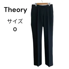 Thory セオリー レディース ブラック パンツ サイズ0