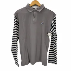 コムデギャルソンシャツ COMME des GARCONS SHIRT 切替 鹿の子ポロシャツ メンズ import：S のサムネイル