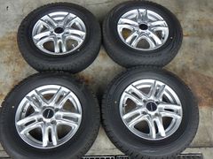 2310-355　BALMINUM　アルミホイール＆スタッドレスタイヤ　145/80R13　2021年　4本セット