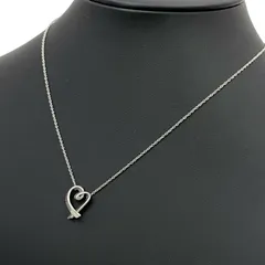 【中古】Tiffany&co | ティファニー ラビング ハート ペンダント ネックレス シルバー【尾張小牧店】