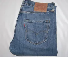 送料無料! L-11 USED Levis リーバイス 501 デニム パキスタン製  実寸W33