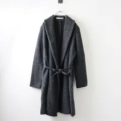 エヴァムエヴァ evam eva パイルシープウールローブコート 2/ダークグレー アウター ジャケット 羽織り ナッピング【2400014248289】のサムネイル