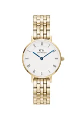 Daniel Wellington ダニエルウェリントン DW レディース 腕時計 PETITE Roman numerals 28 5-LINK G WHITE 上品 高級時計 エレガント ウォッチ 人気 プレゼント ギフト