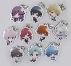 【中古】キーホルダー・マスコット(キャラクター) [単品] 集合 ちびキャラチャーム10個セット 「PS Vitaソフト CharadeManiacs アニメイト限定セット」 同梱特典