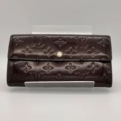 LOUIS VUITTON ヴィトン モノグラム・ヴェルニ M93524 ポルトフォイユ・サラ 長財布