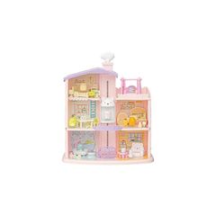 [Brand New] Takara Tomy Sumikkogurashi Sticky Corner Sumikko Turning Polar Bear Elevator 3-Story Corner House 1