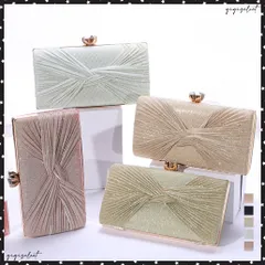 パーティーバッグ 結婚式 クラッチバッグキラキラ フォーマルバッグ お呼ばれ 二次会 チェーンショルダーバッグ がま口サブバッグ エレガント 高級感リストバッグキャババッグ 上品 かばん披露宴 女性 同窓会謝恩会カバン