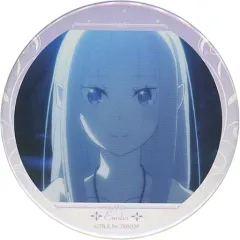 【中古】バッジ・ピンズ エミリア/背景黒 「Re：ゼロから始める異世界生活 あたりツキ!トレーディング缶バッジ」