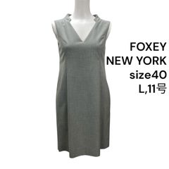 フォクシー FOXEY ワンピース ノースリーブ Size L - メルカリ