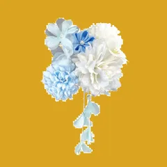 新商品 ヘッドアクセサリー ブライダル 結婚式 花 ウエディング 花嫁 ヘッドドレス 袴 和風 振袖 花飾り 卒業式 浴衣 和装 成人式 着物 ドライフラワー 七五三 髪飾り