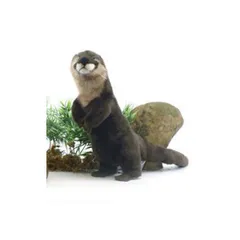 HANSA カワウソ35 H35(cm) 3814 ぬいぐるみ ハンサ クリスマス 誕生日 プレゼント 動物 犬 猫 鳥 うさぎ ペンギン アニマル 置物 人形 フィギュア KOESEN ケーセン 大きい マスコット 実物大 大型